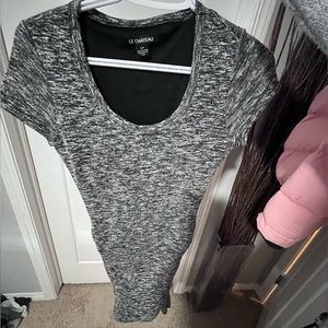 Grey bodycon dress